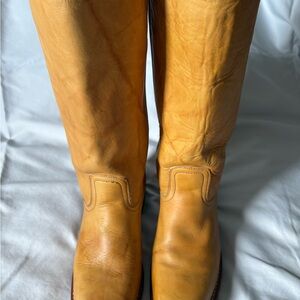 Frye Golden Leather Boots